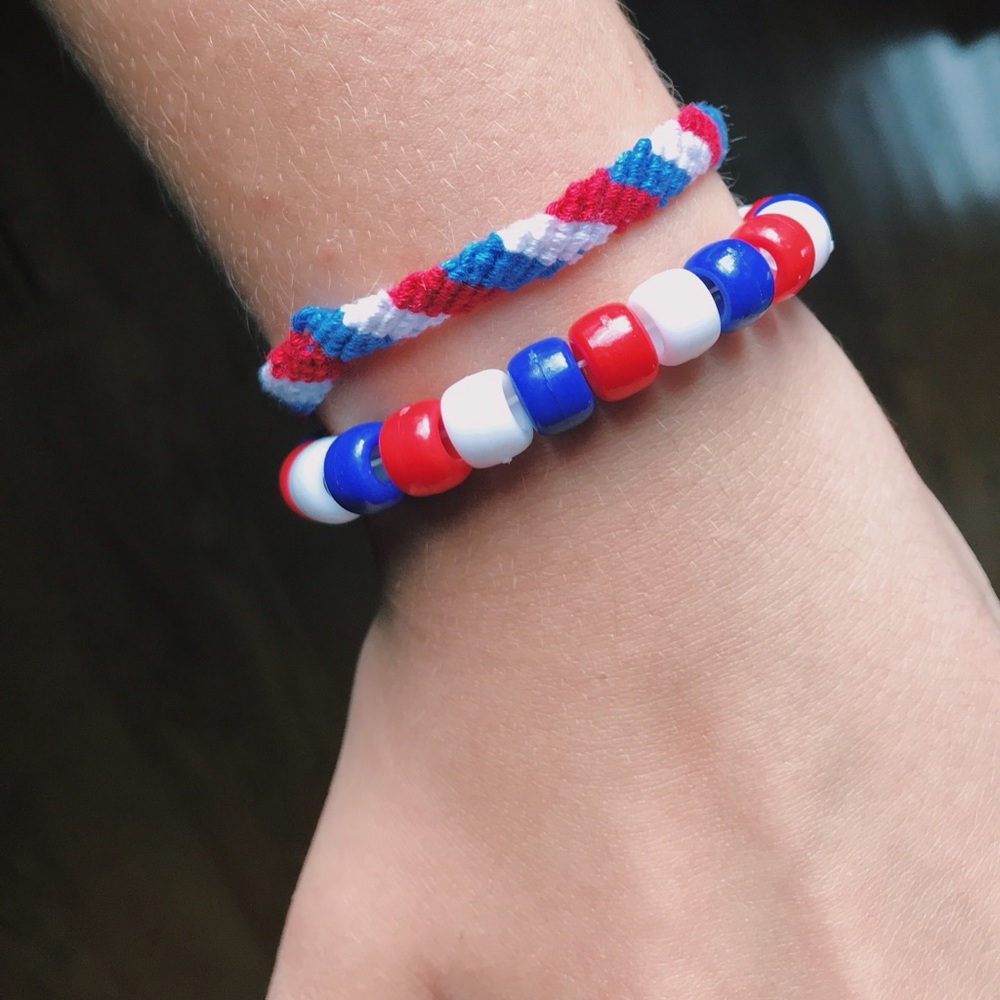 trendy vsco beaded bracelet